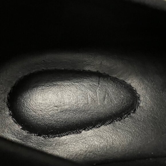 Portland Leather Patina Zoe Chunky Loafers Black Size 10.5 - Picture 10 of 14